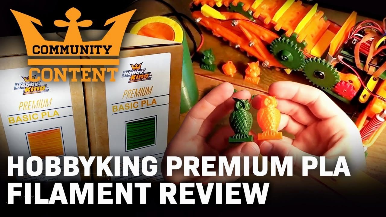 hobbyking petg filament review