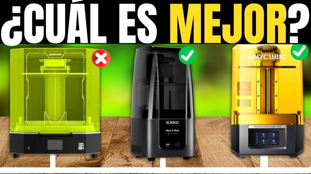 impresora 3d a color resina