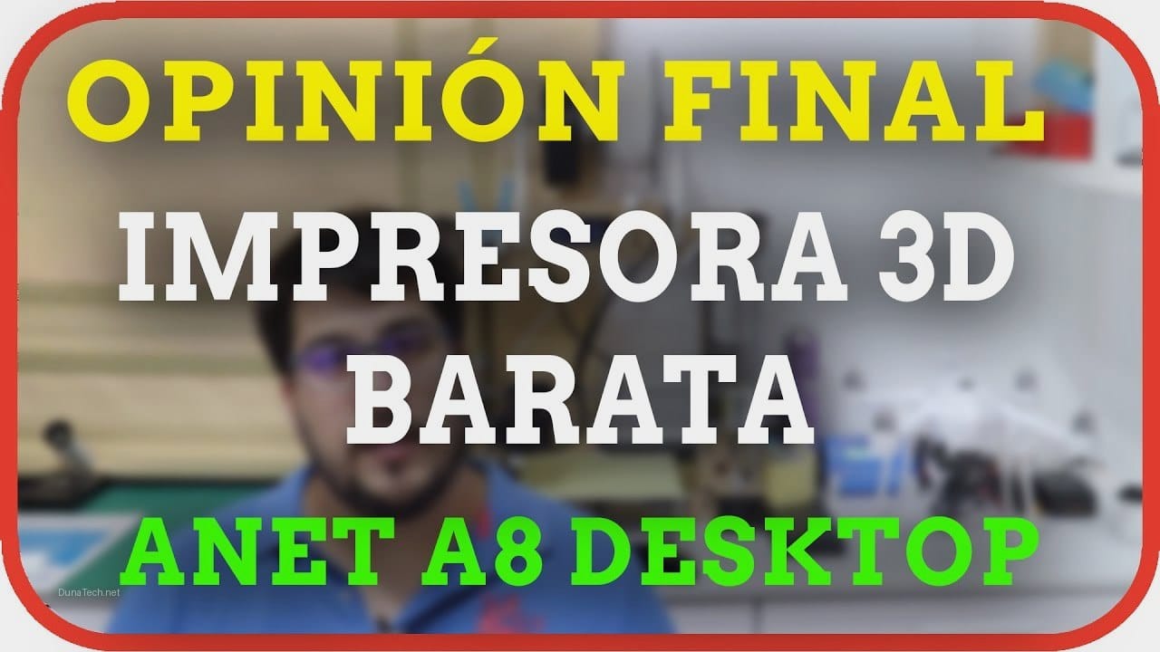 impresora 3d anet a8 diy kit comprar en barcelona