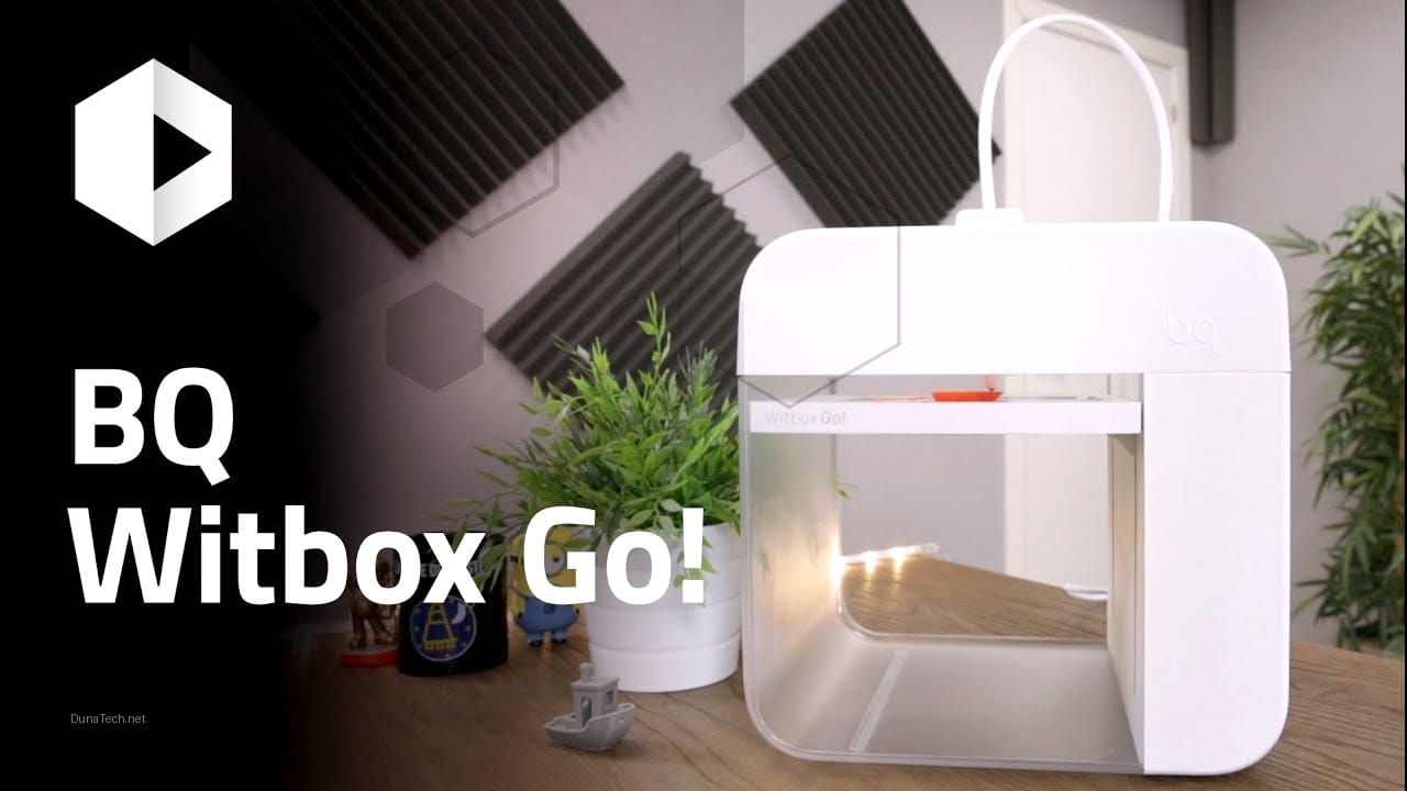 impresora 3d bq witbox go manual carga filamento primera vez