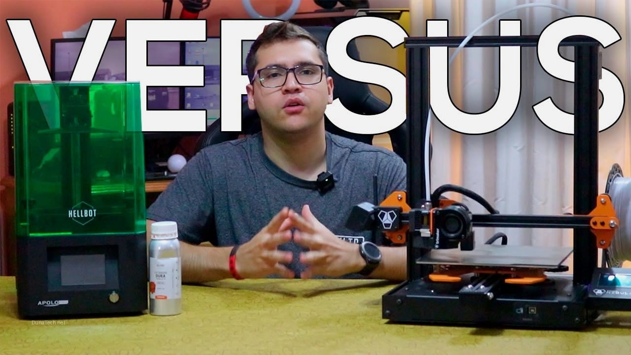Impresora 3D de Filamento vs Resina: ¿Cuál es mejor para ti?