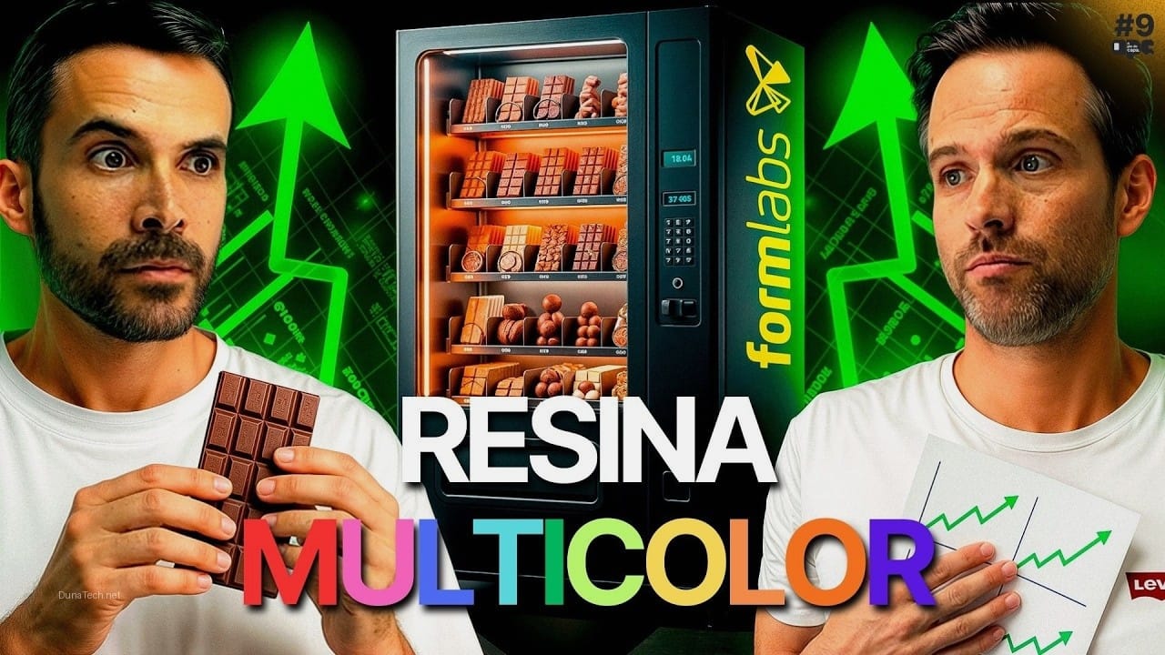 impresora 3d de resina a color mimaky