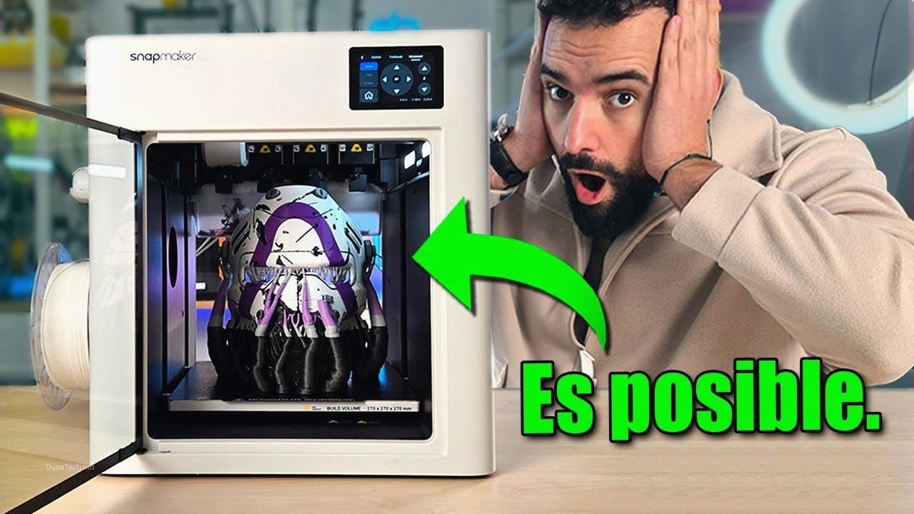 impresora 3d descargar filamento