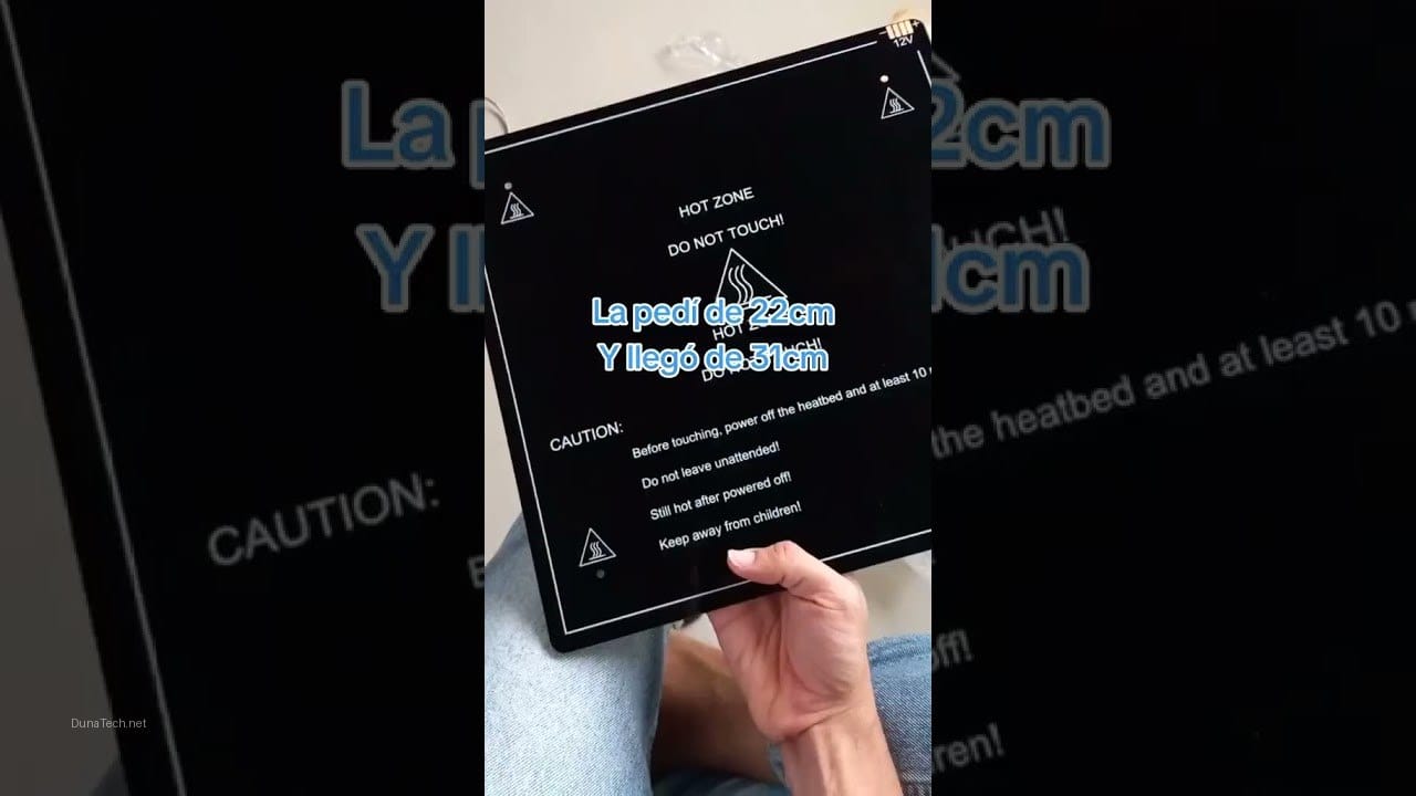 impresora 3d es necesario encender cama caliente