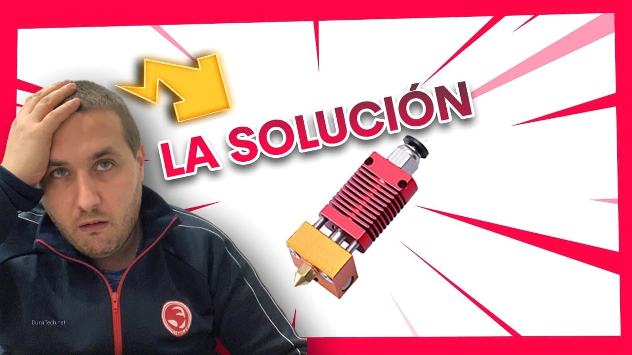 impresora 3d extrusor hotend