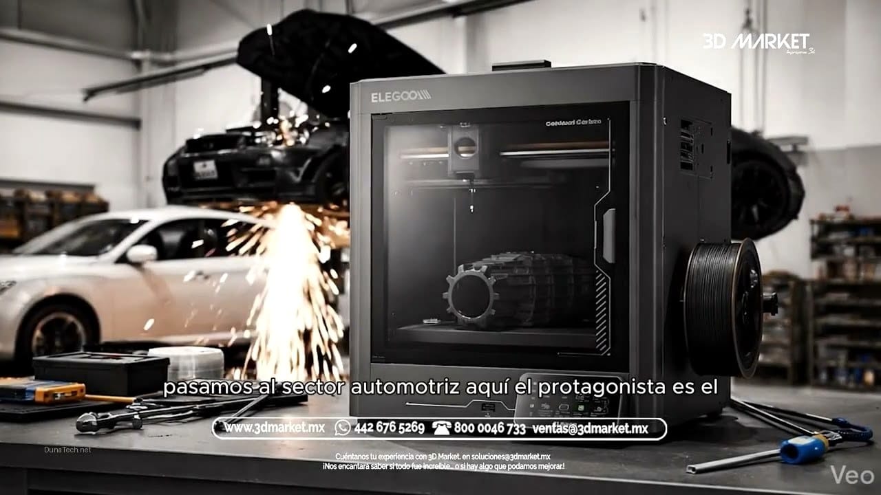 impresora 3d fibra de carbono barata