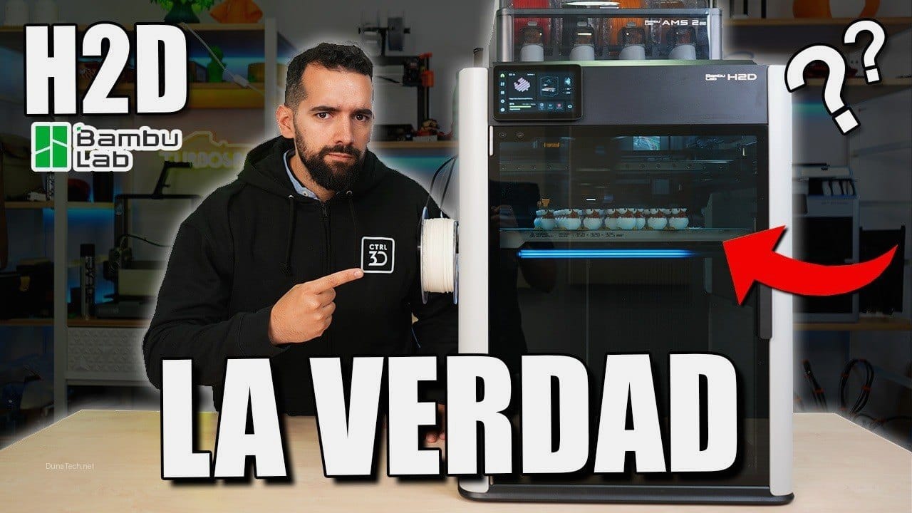 impresora 3d filamento grande