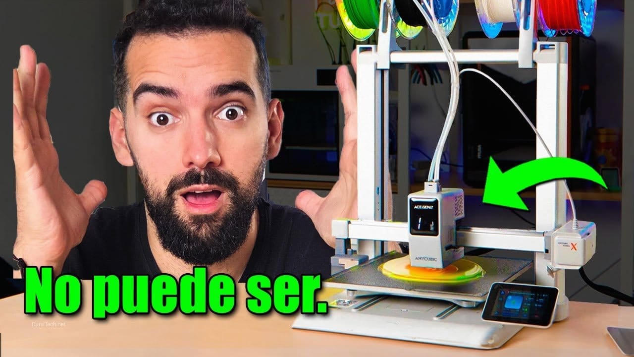 impresora 3d filamento multicoloe r