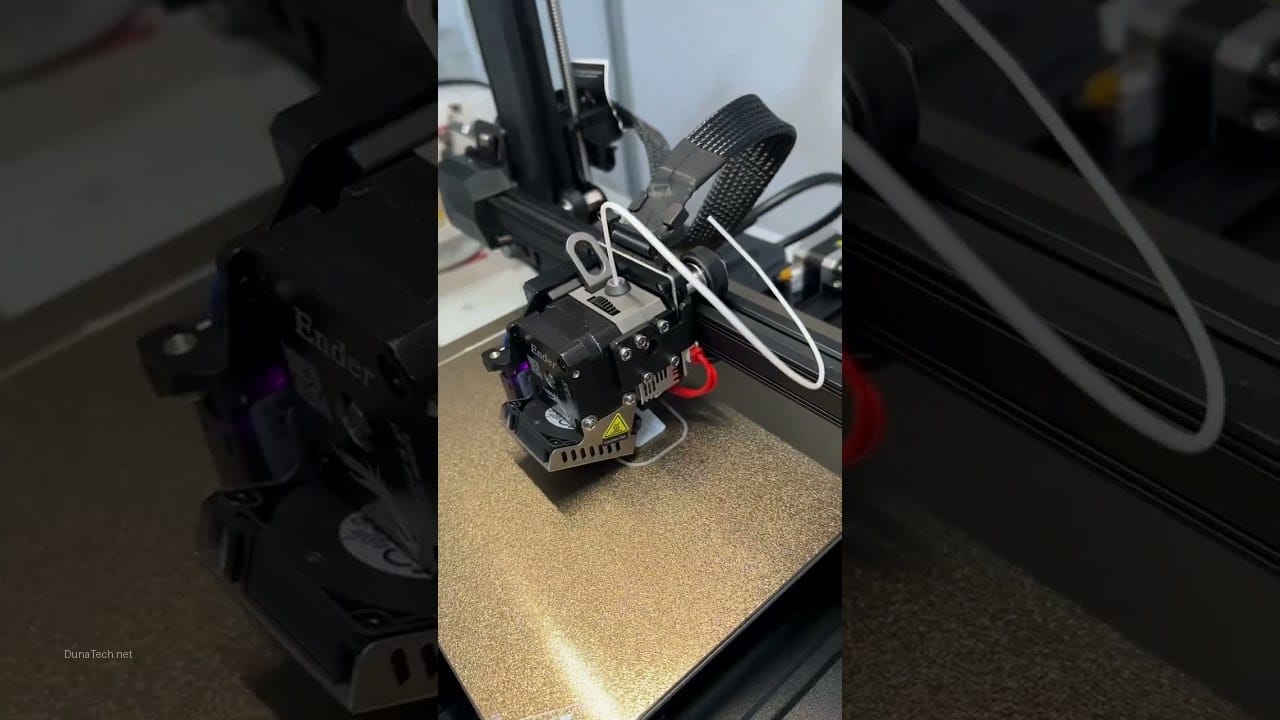 impresora 3d filamento roto dentro del cable