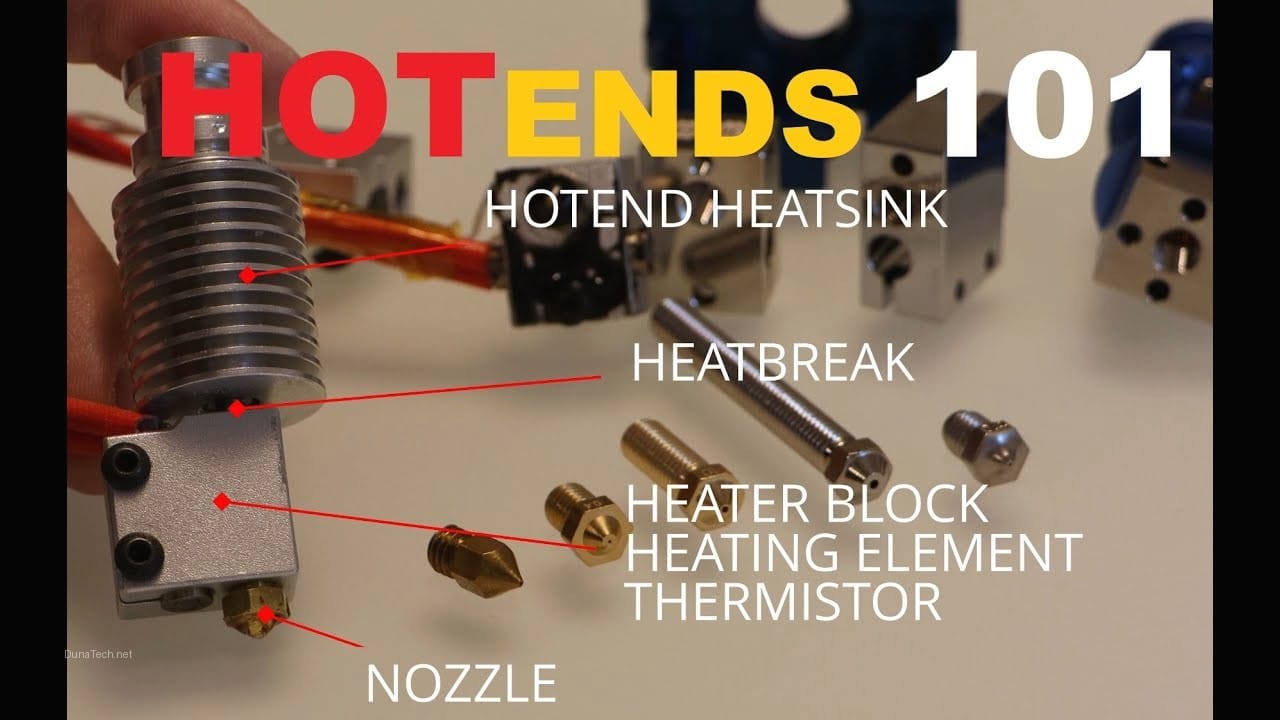 impresora 3d hotend