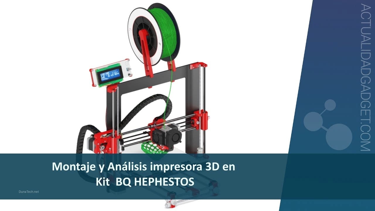 impresora 3d it3 hephestos kit montaje