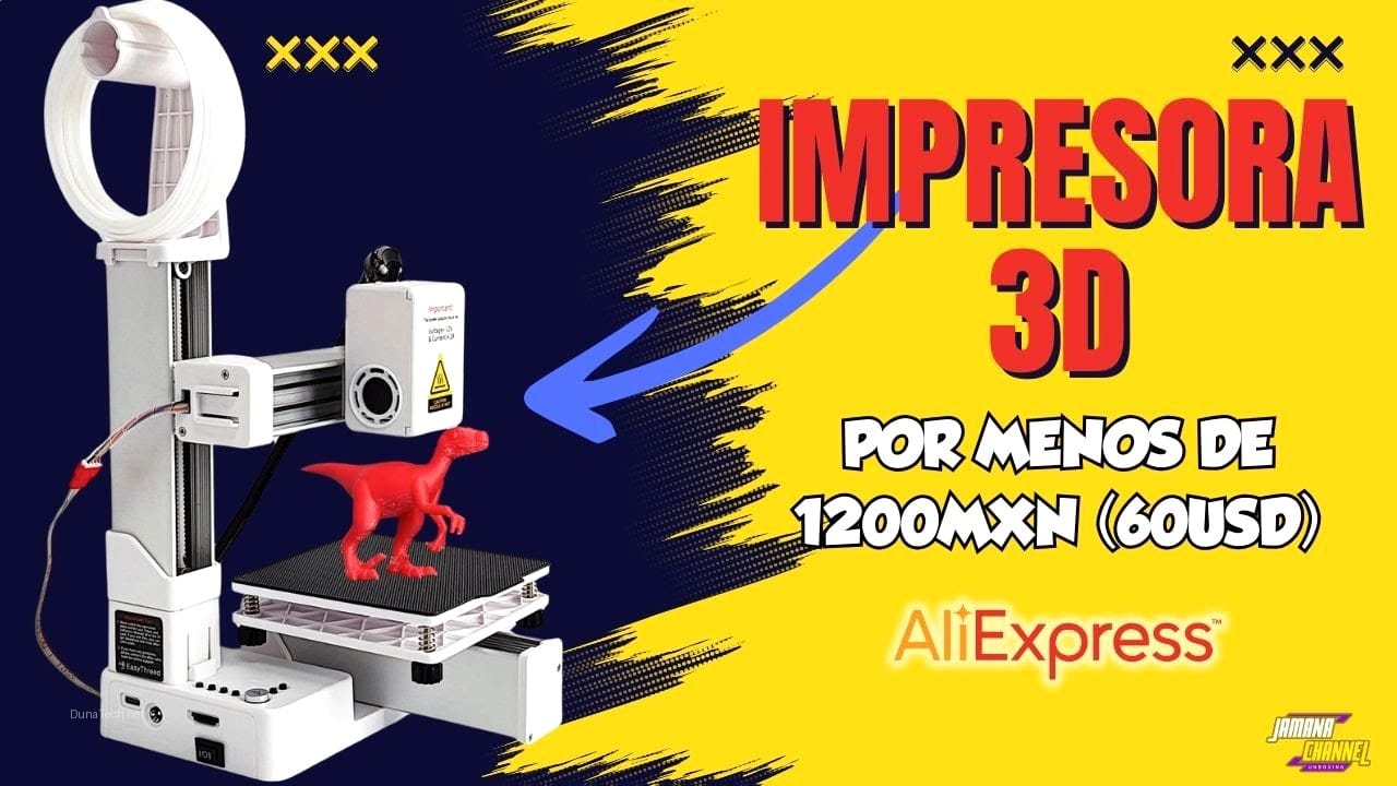 impresora 3d pequeña barata