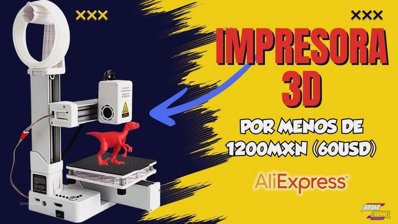 impresora 3d pequeña y barata