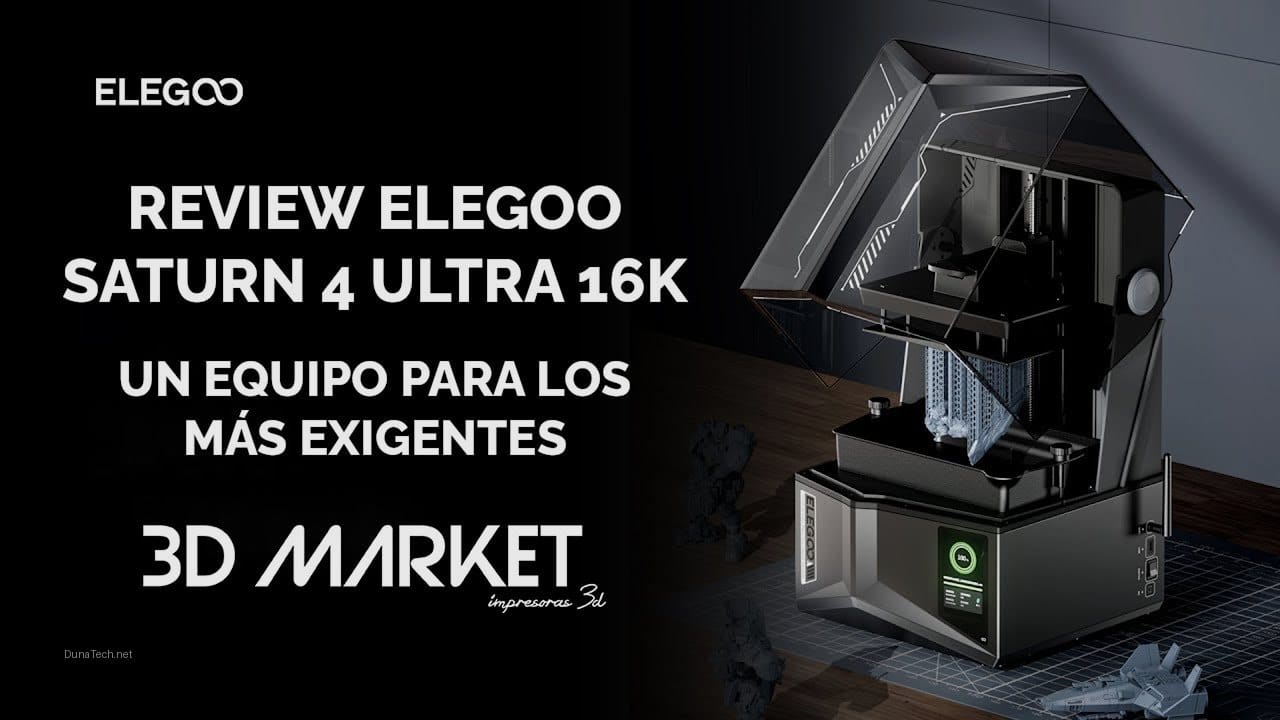 ¿Qué es una impresora 3D de resina 16K y por qué es el futuro?