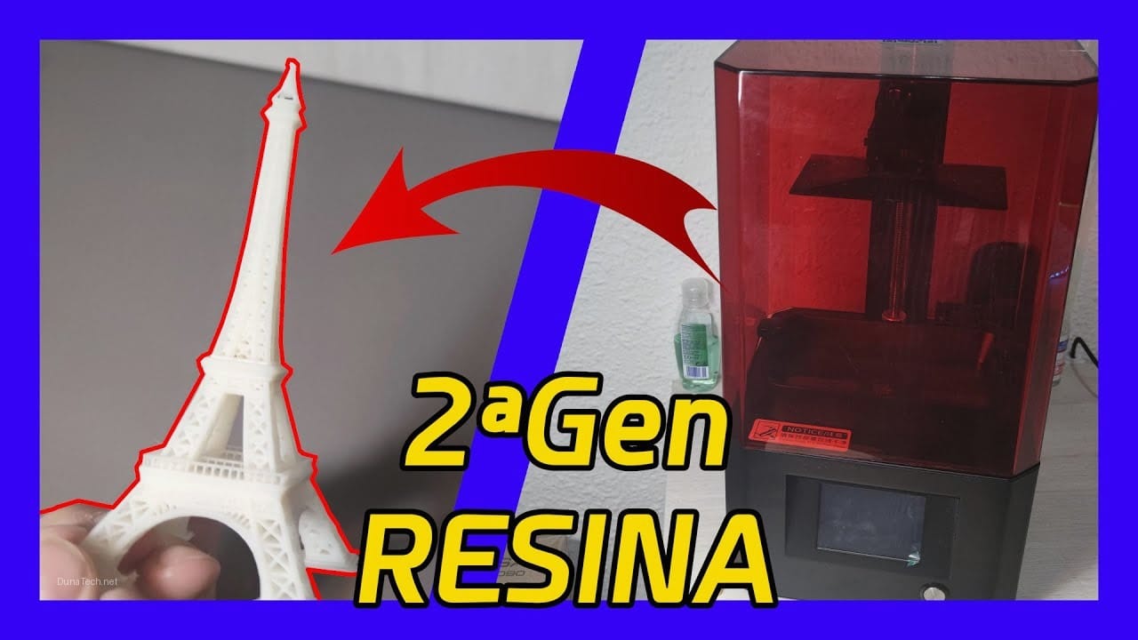 impresora 3d resina braille