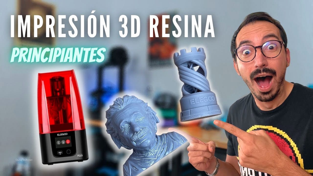 Impresora 3D de Resina: Cómo imprimir correctamente