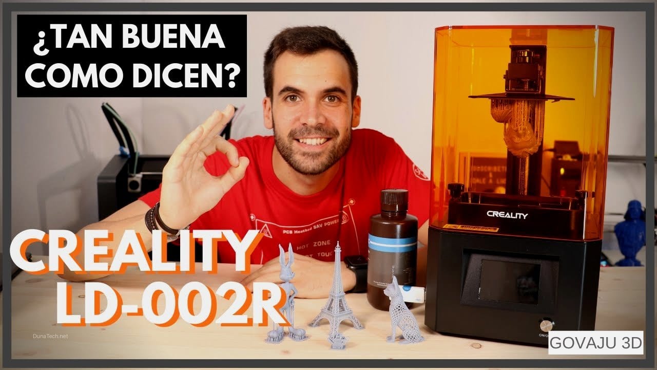 impresora 3d resina creality ld 002r