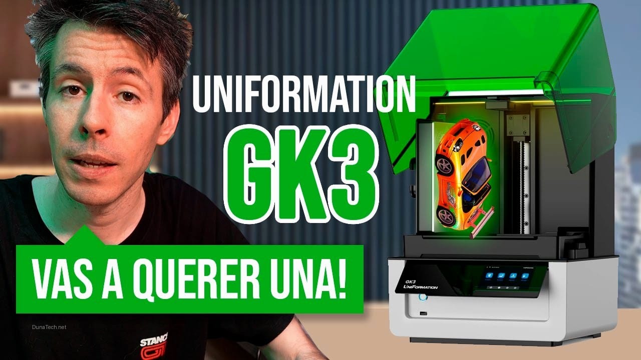 Impresoras 3D de resina: ejemplos prácticos desde el taller DunaTech