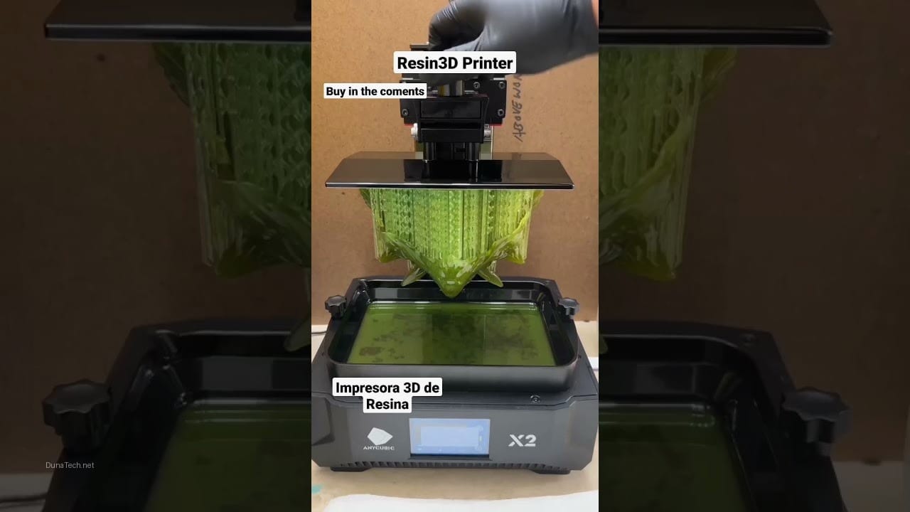 impresora 3d resina fotosensible
