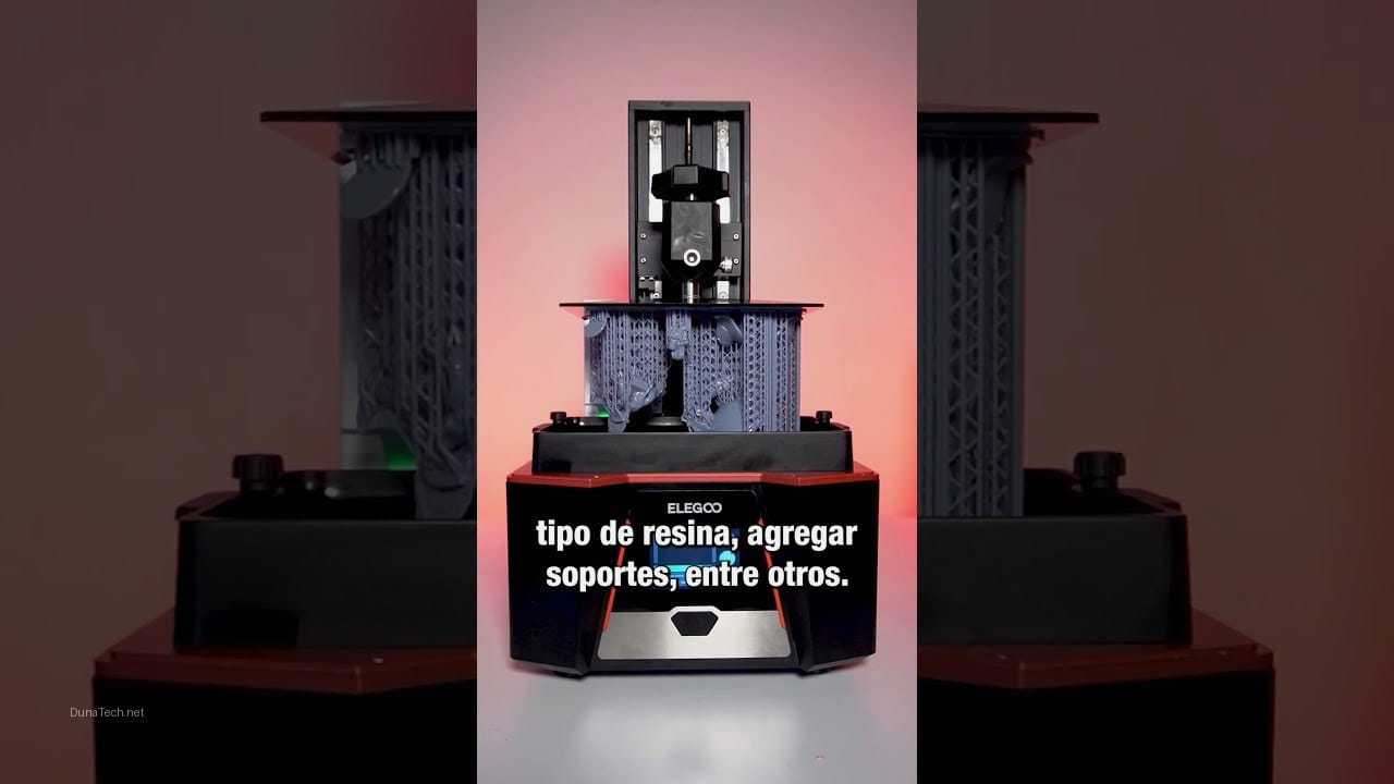 impresora 3d resina funcionamiento