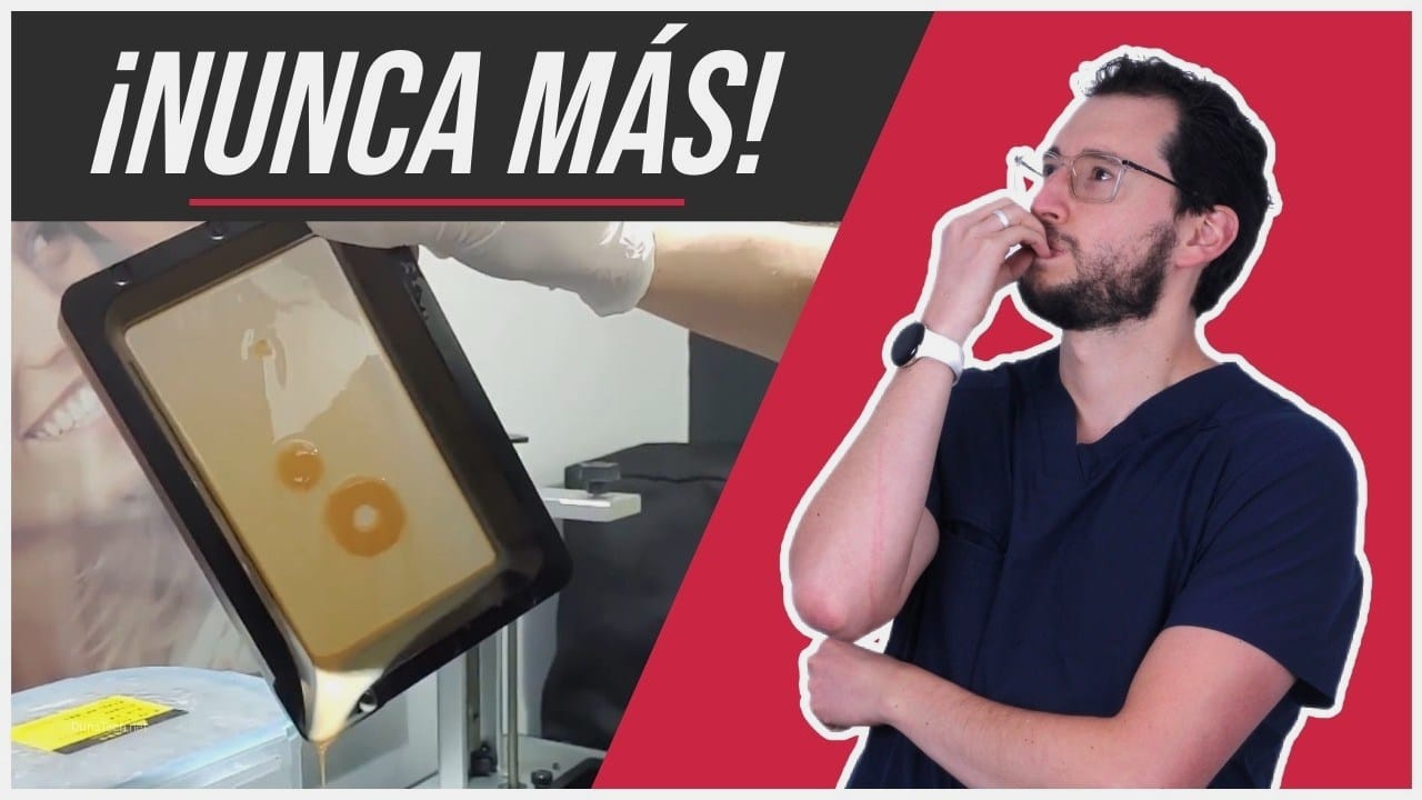 impresora 3d resina se despega