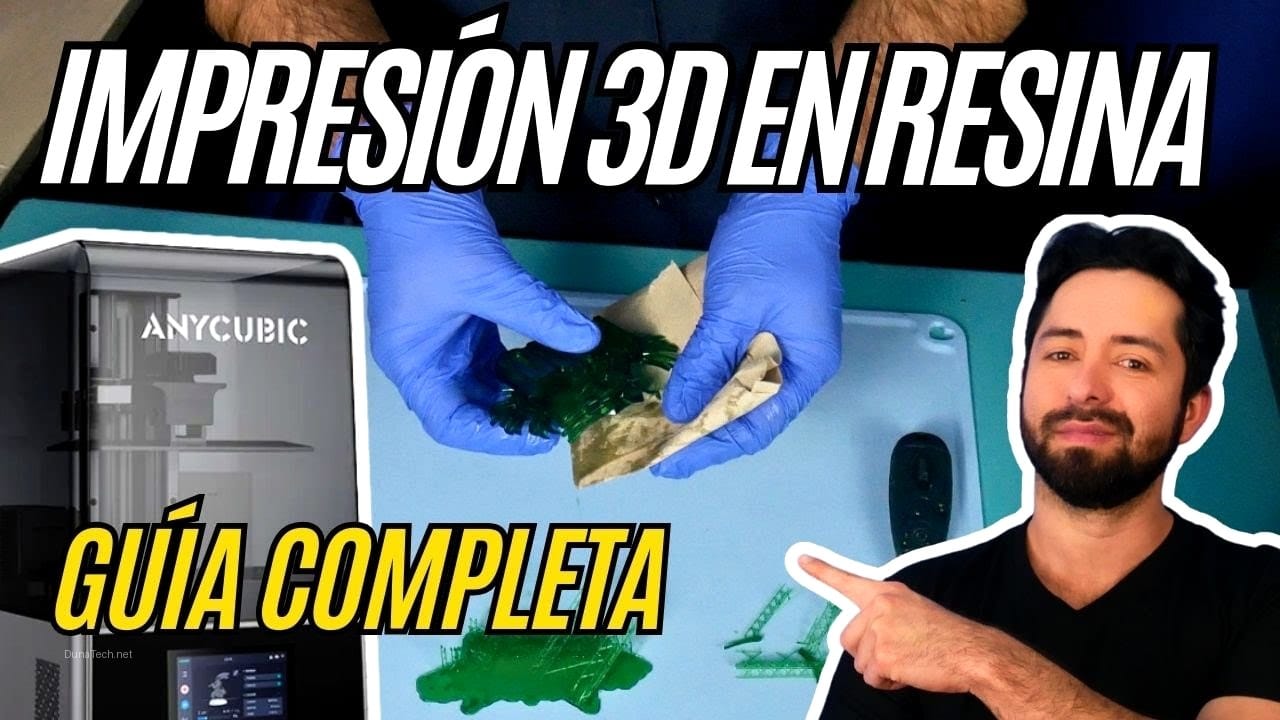 impresora 3d resina tutorial
