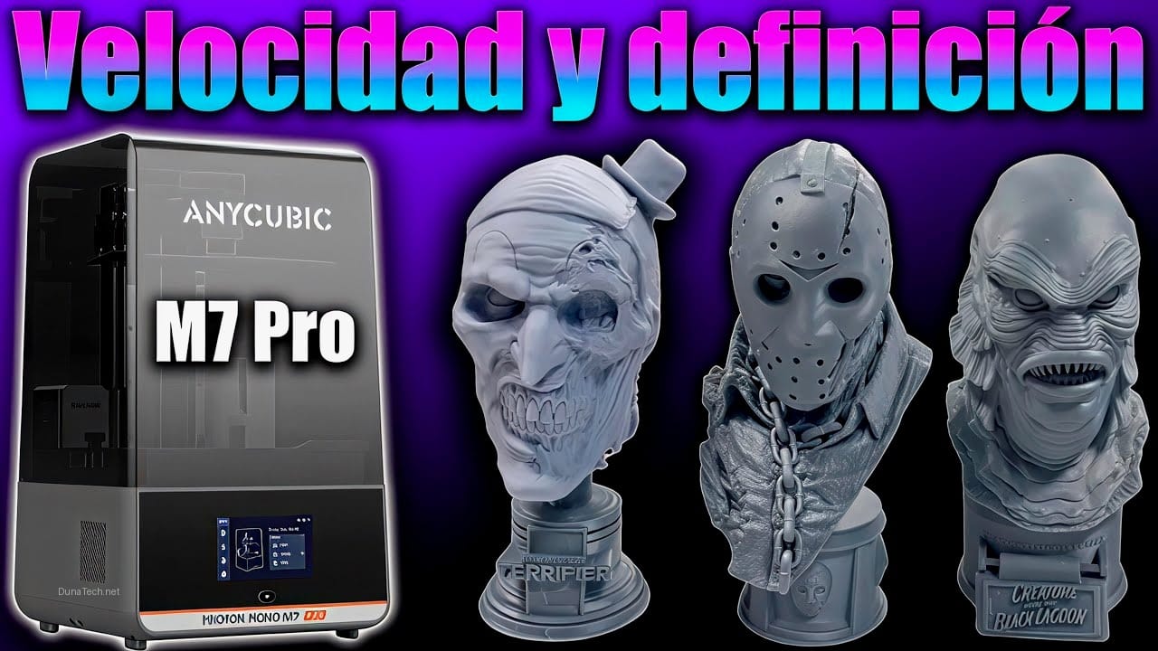 impresora 3d resina velocidad