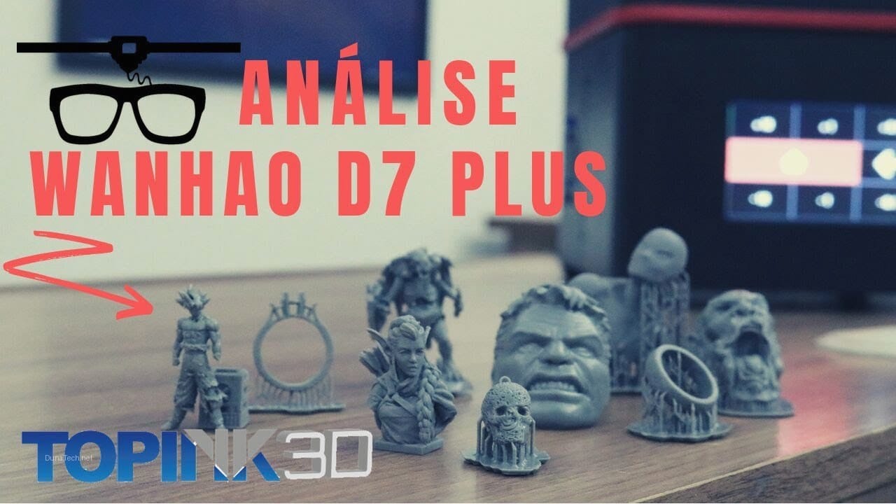 impresora 3d resina wanhao d7 plus