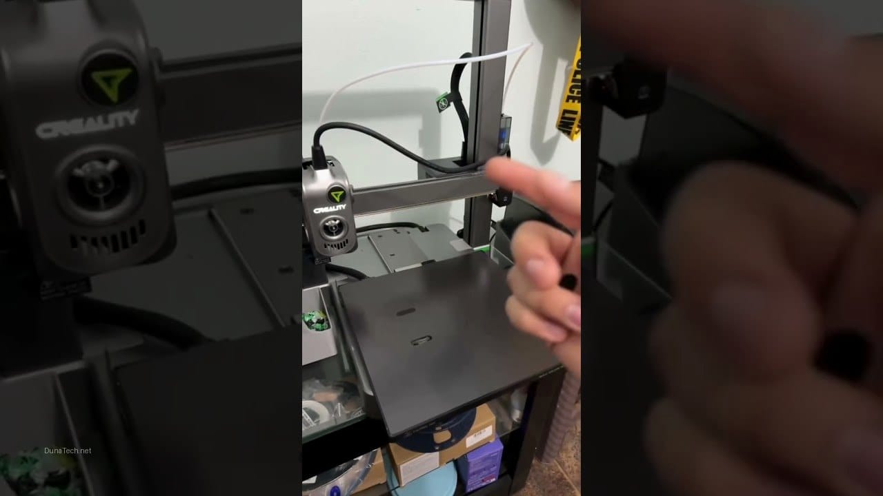 impresora 3d se queda puntitos en la cama calientew