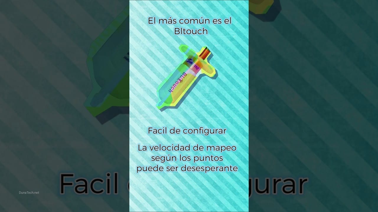impresora 3d sensor de nivelacion optico