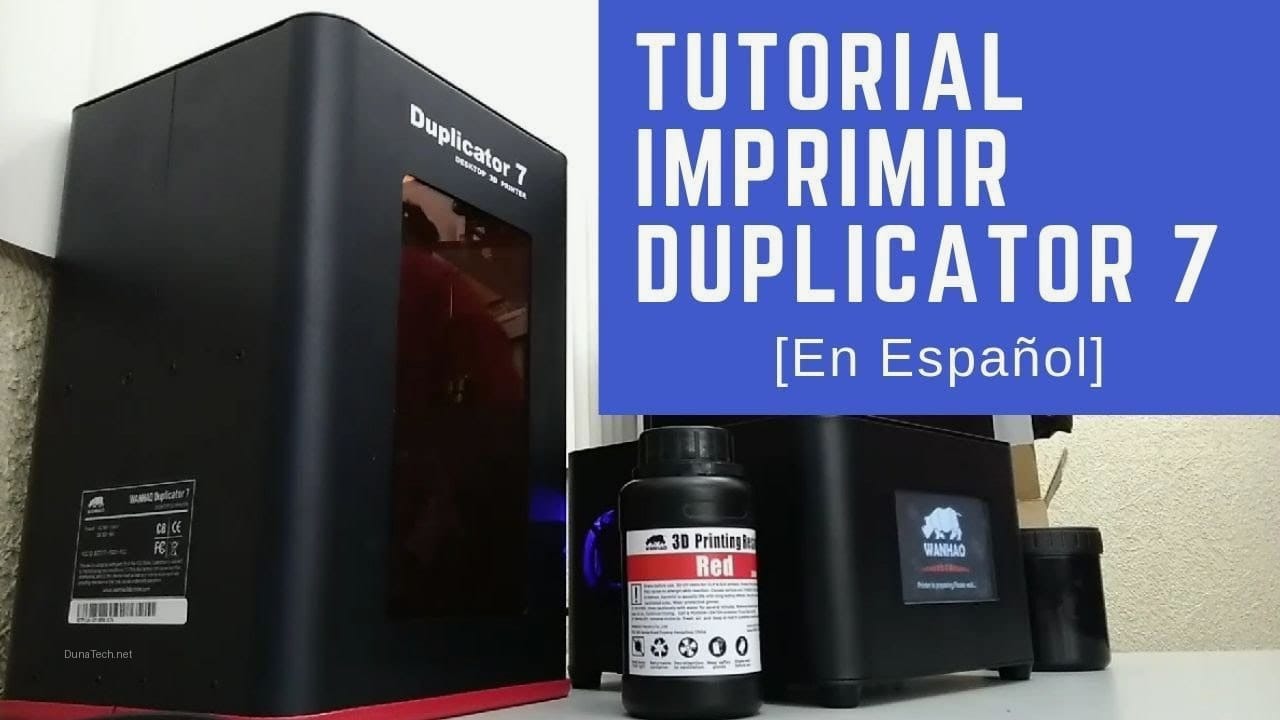 impresora 3d wanhao d7 resina