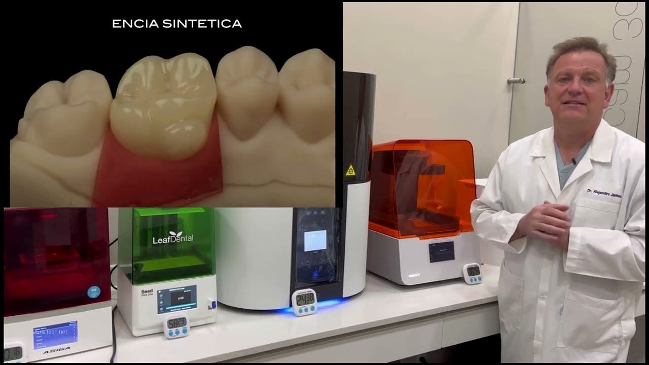 impresora filamento dental 3d