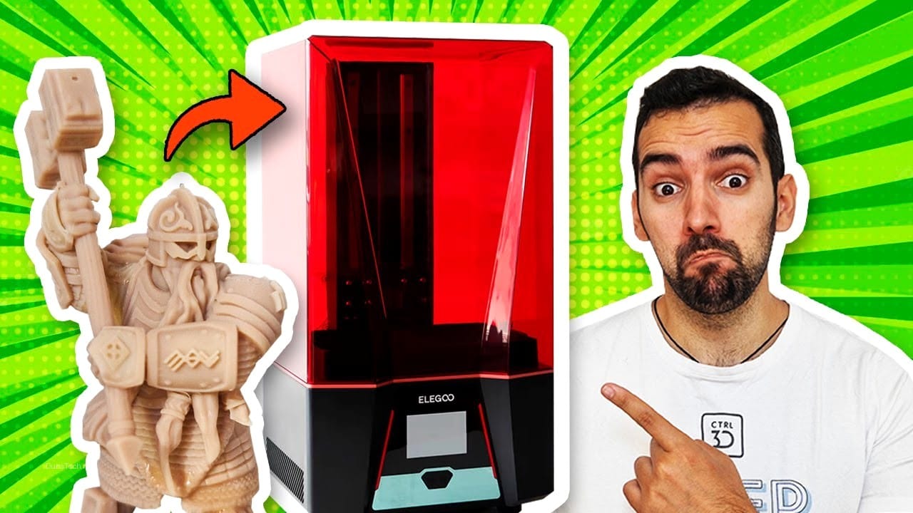 impresora resina 3d grande
