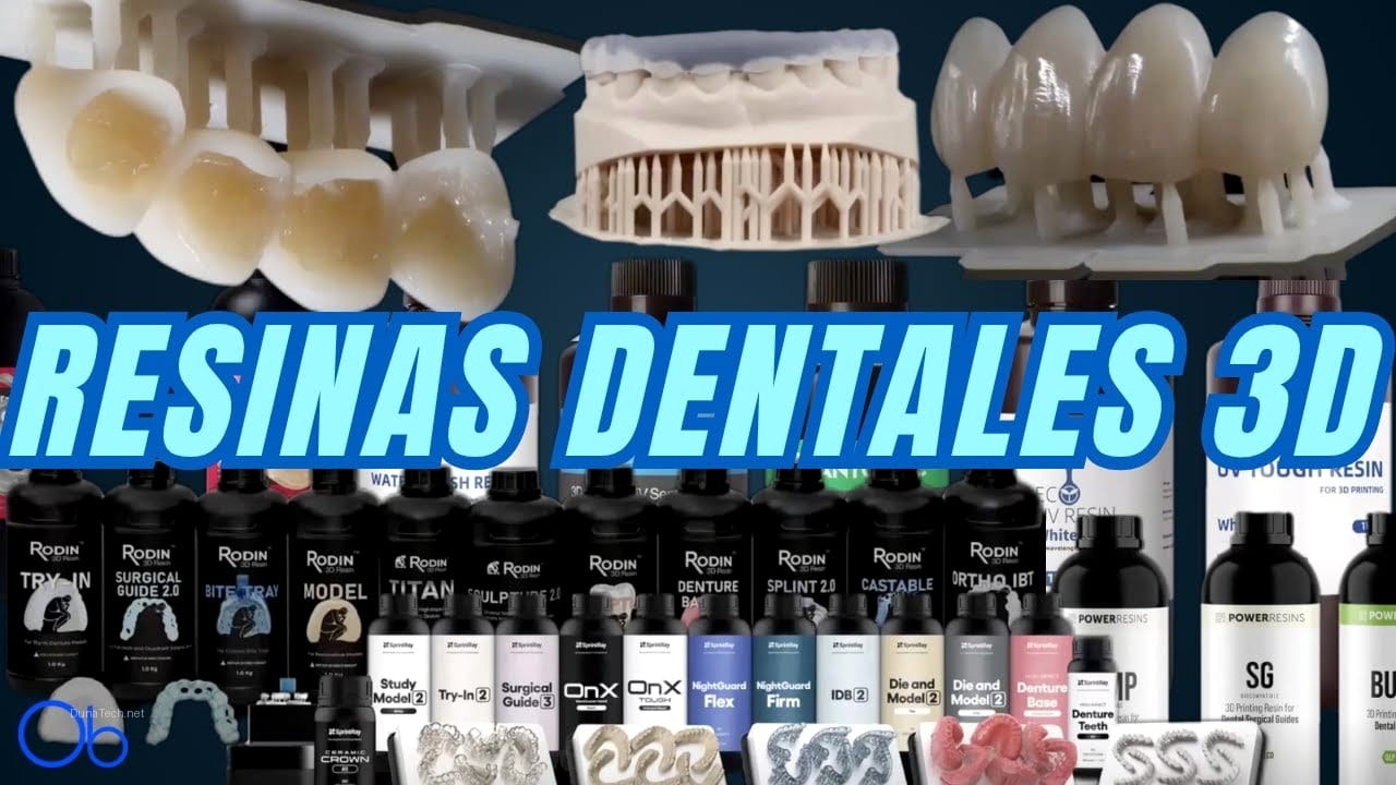impresoras 3d resina dental