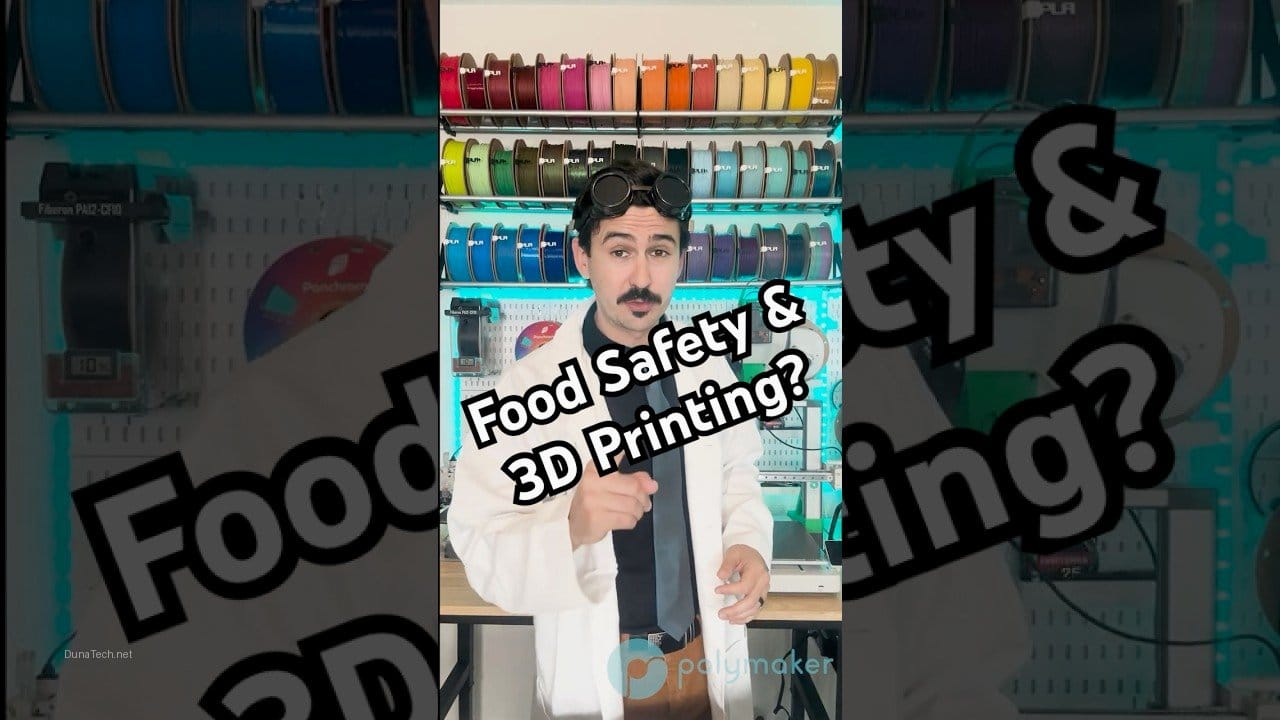 ¿Es seguro el filamento PETG para uso alimentario?