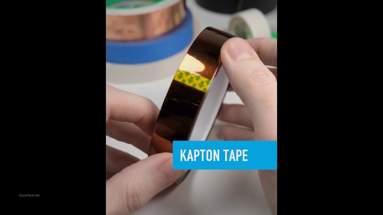 Kapton cinta: cómo usarla correctamente en impresión 3D