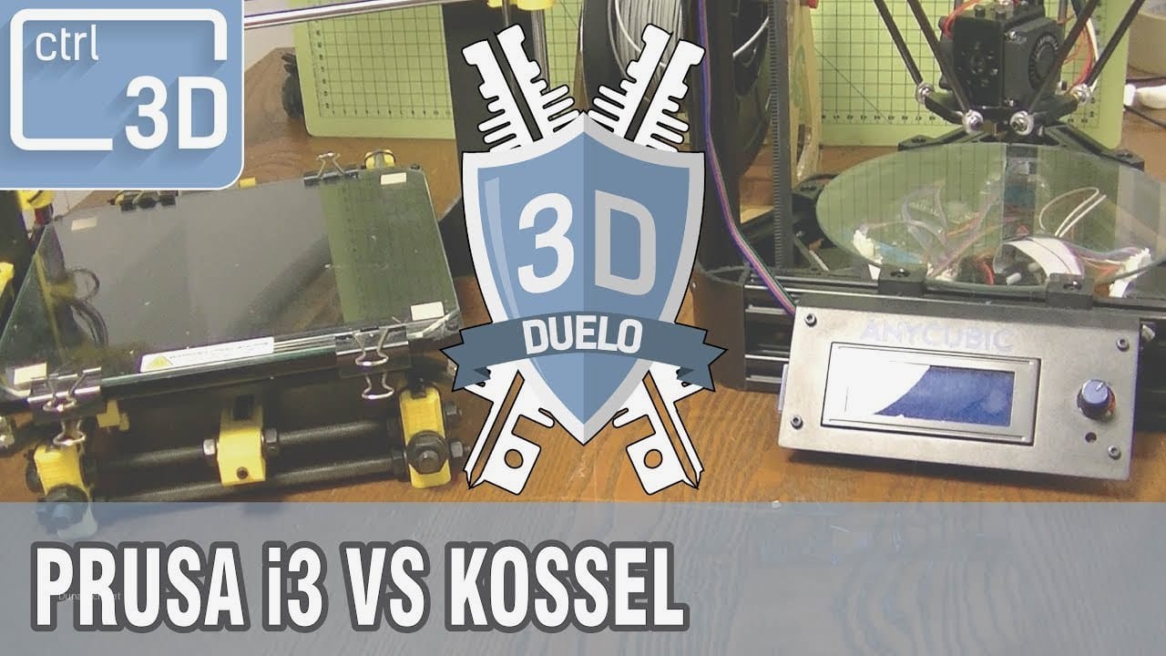 kit impresora 3d delta o cartesiana