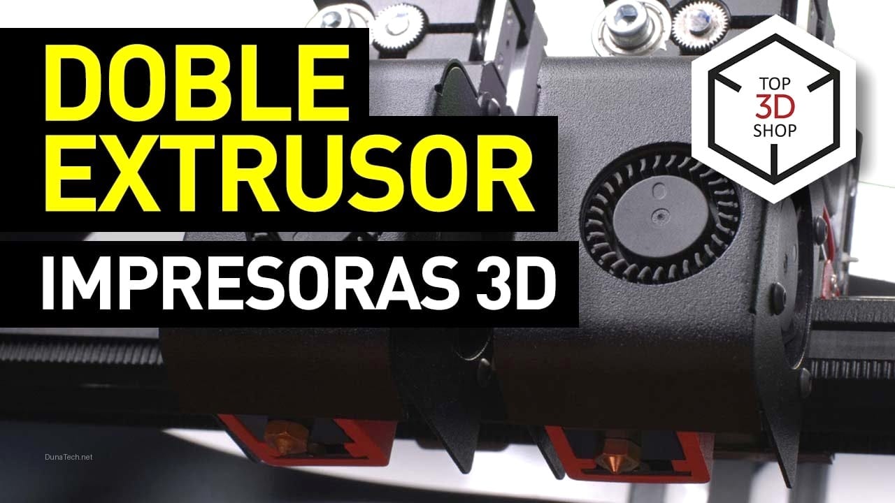 kit impresora 3d doble extrusor